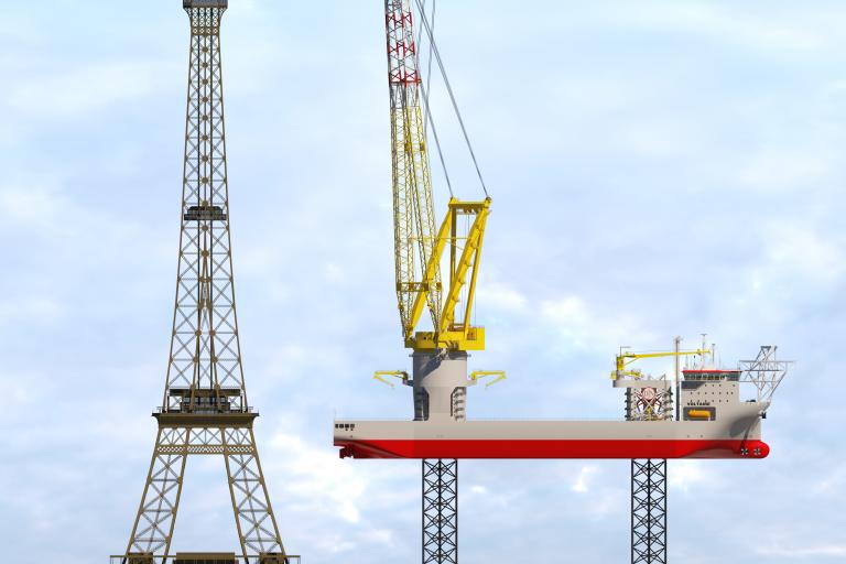 Jan De Nul Launched The World’s Tallest Next Generation Jack-Up ...